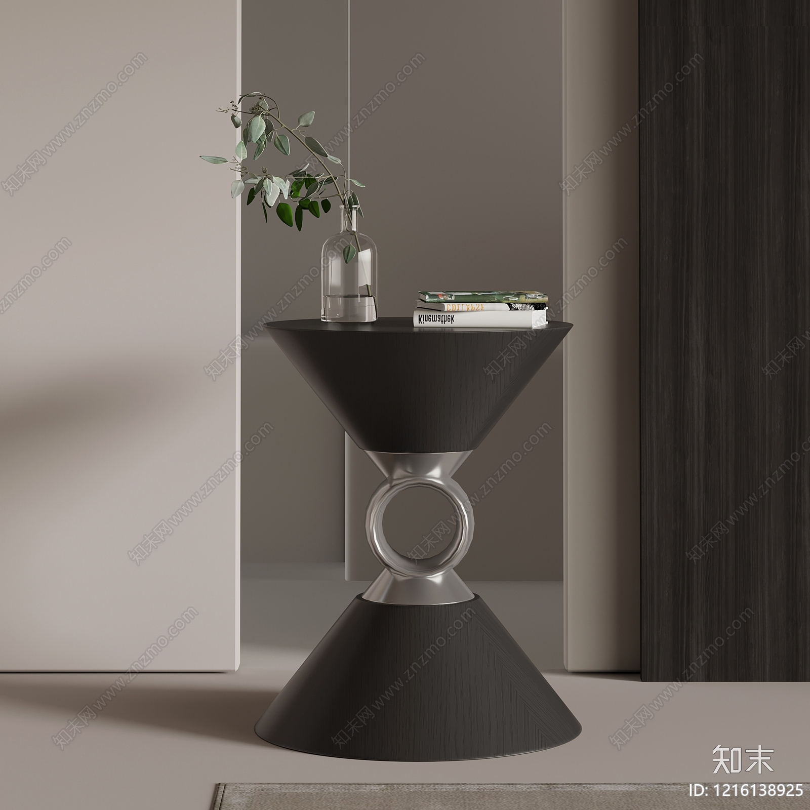 现代极简边几3D模型下载【ID:1216138925】