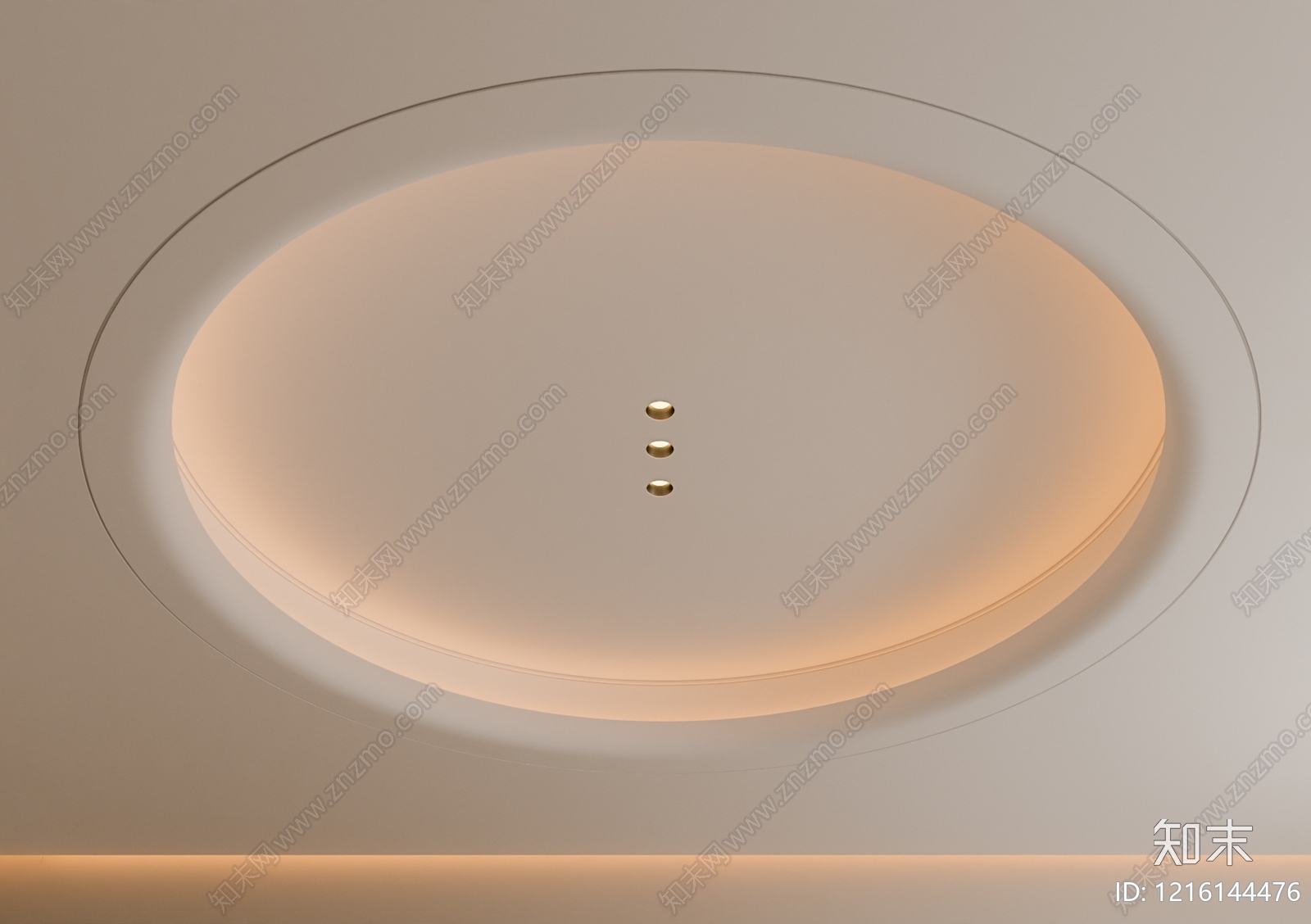 奶油风吊顶3D模型下载【ID:1216144476】