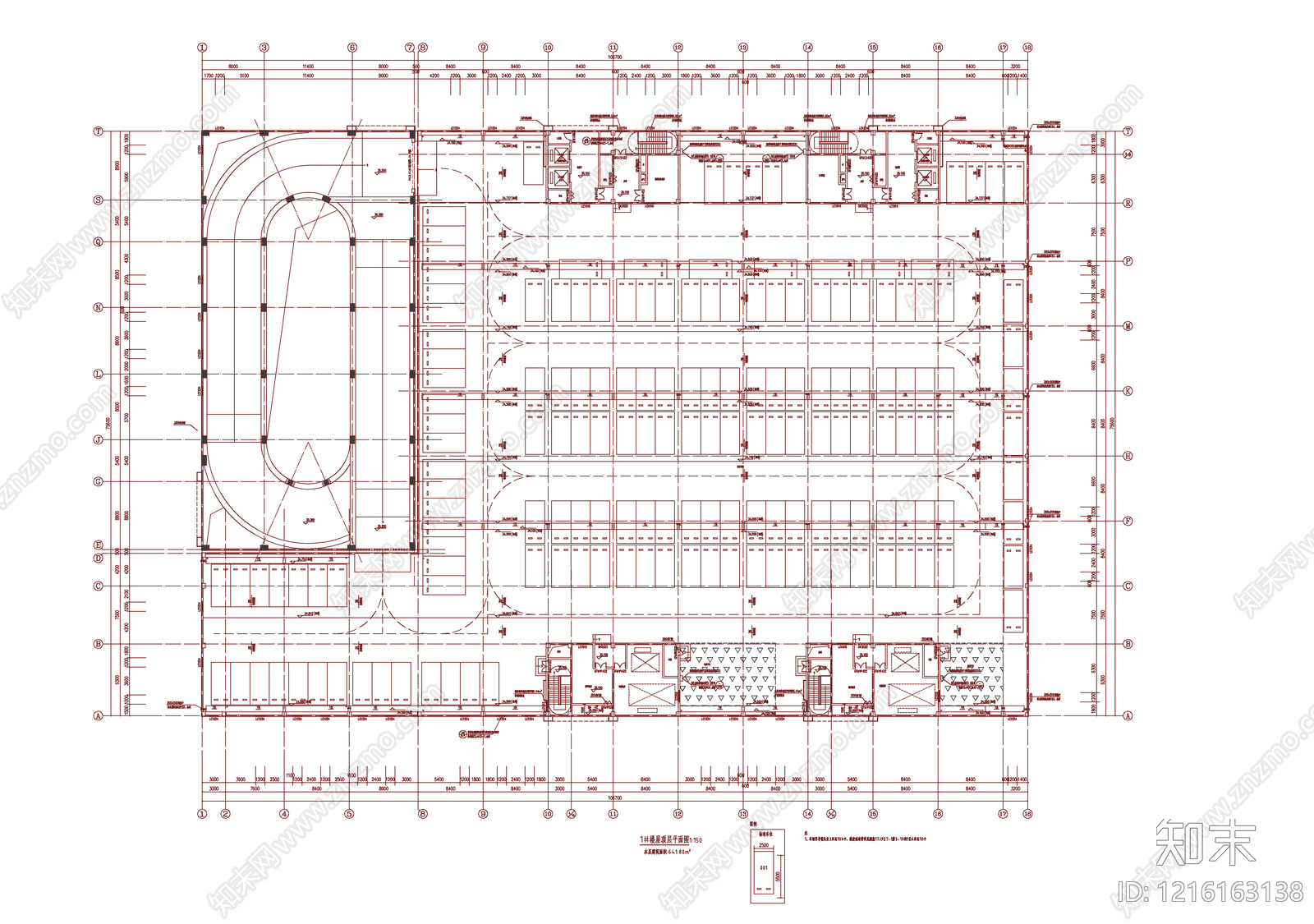 现代产业园建筑施工图下载【ID:1216163138】