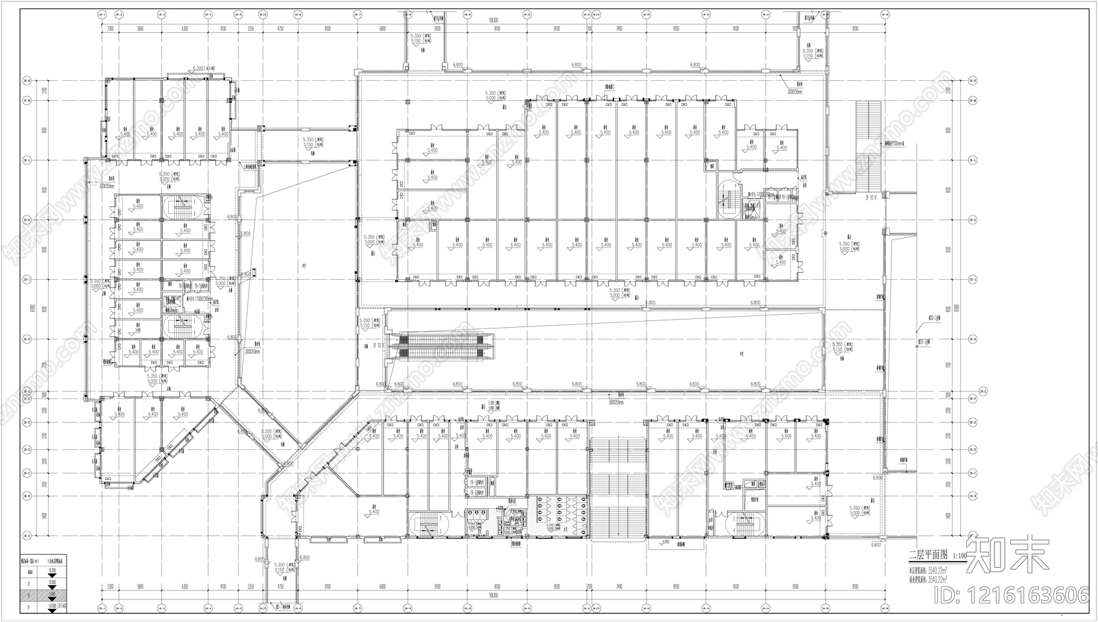 欧式商业街cad施工图下载【ID:1216163606】
