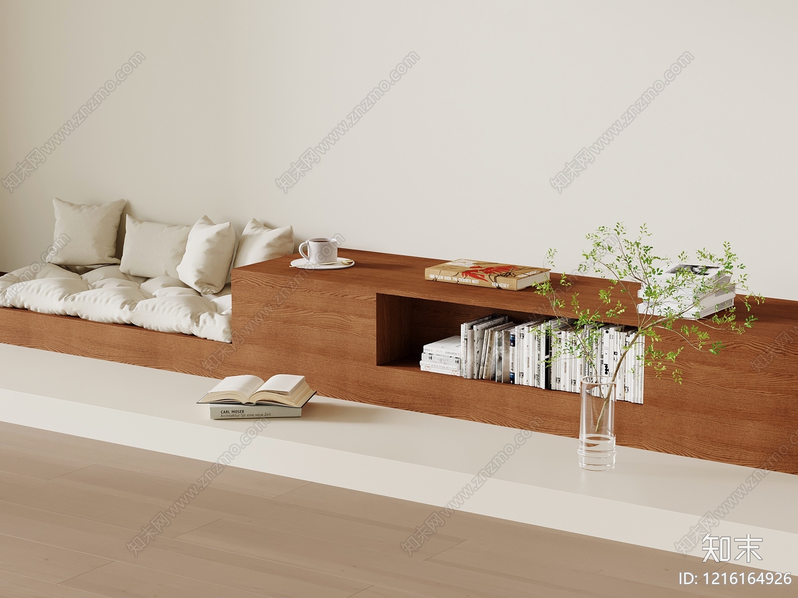 日式多人沙发3D模型下载【ID:1216164926】