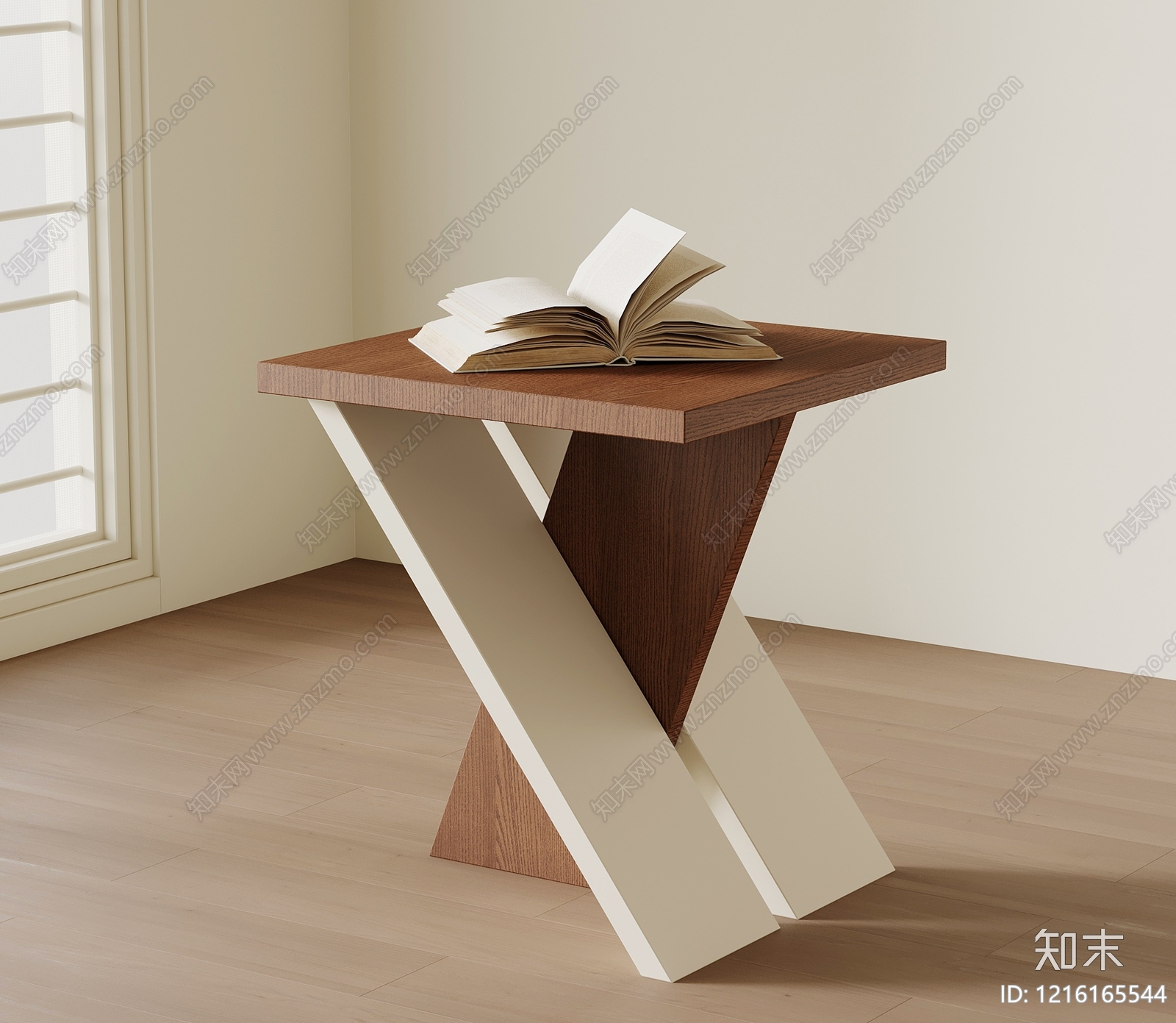现代简约边几3D模型下载【ID:1216165544】