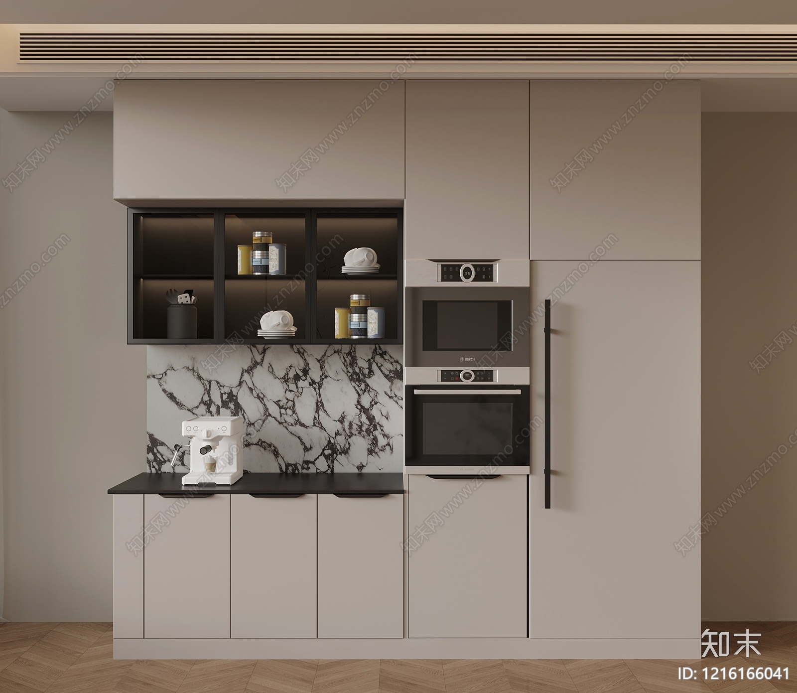 现代简约酒柜3D模型下载【ID:1216166041】