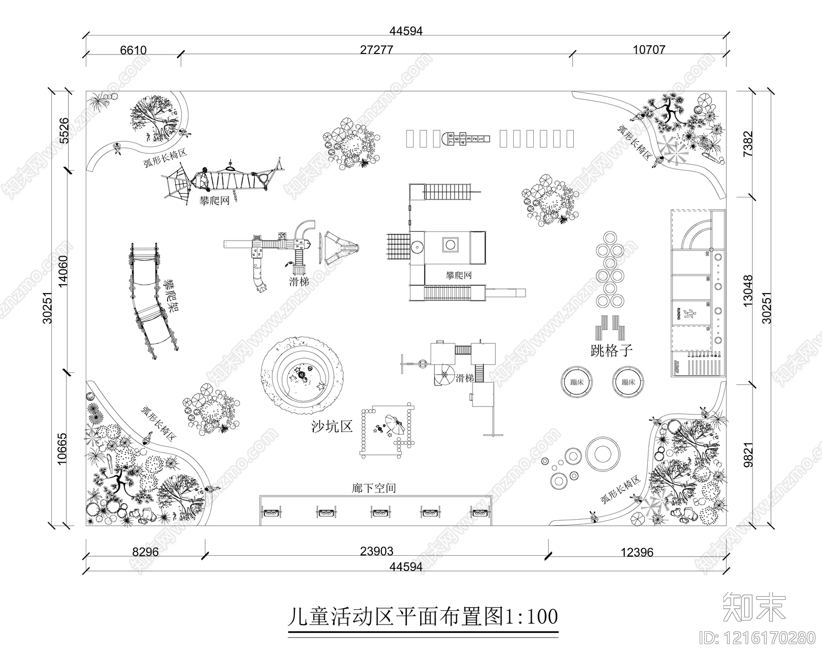 现代其他休闲娱乐空间施工图下载【ID:1216170280】