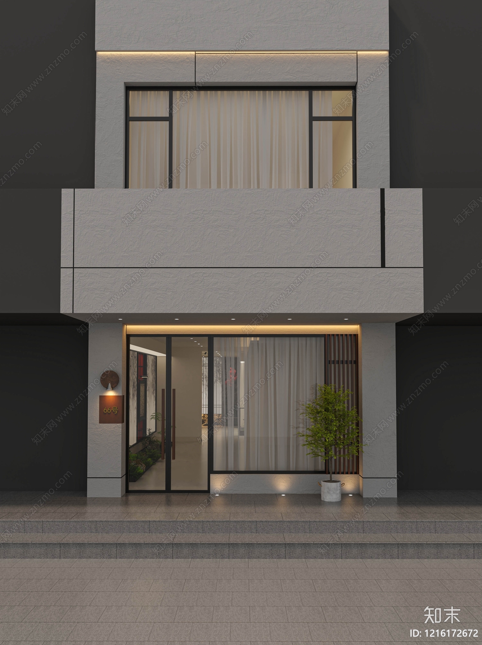 现代简约其他商业空间3D模型下载【ID:1216172672】