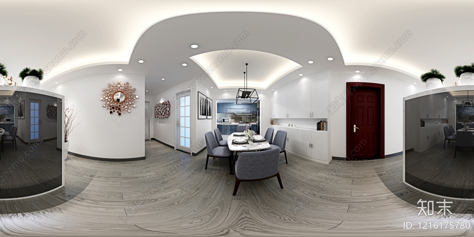现代室内HDR贴图下载【ID:1216175780】