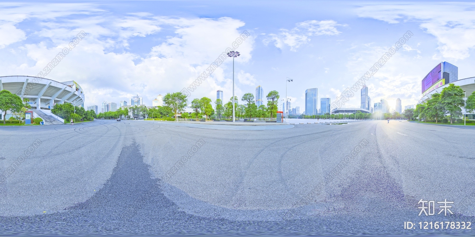 现代户外HDR贴图下载【ID:1216178332】