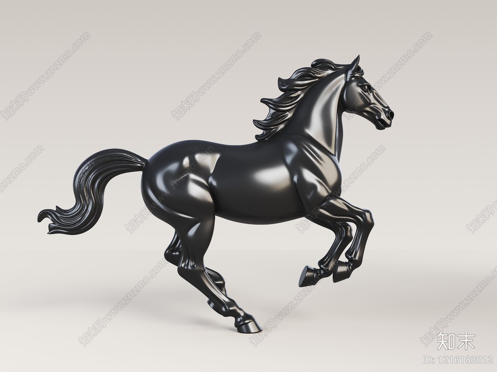 极简主义雕塑摆件3D模型下载【ID:1216183012】