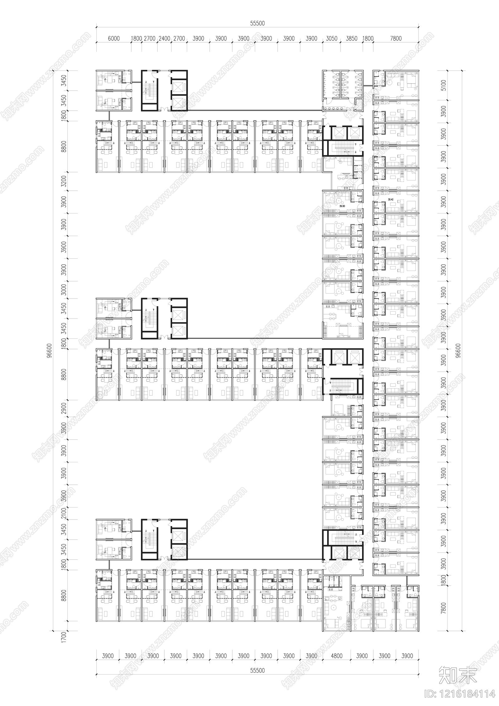 公寓建筑CAD图纸