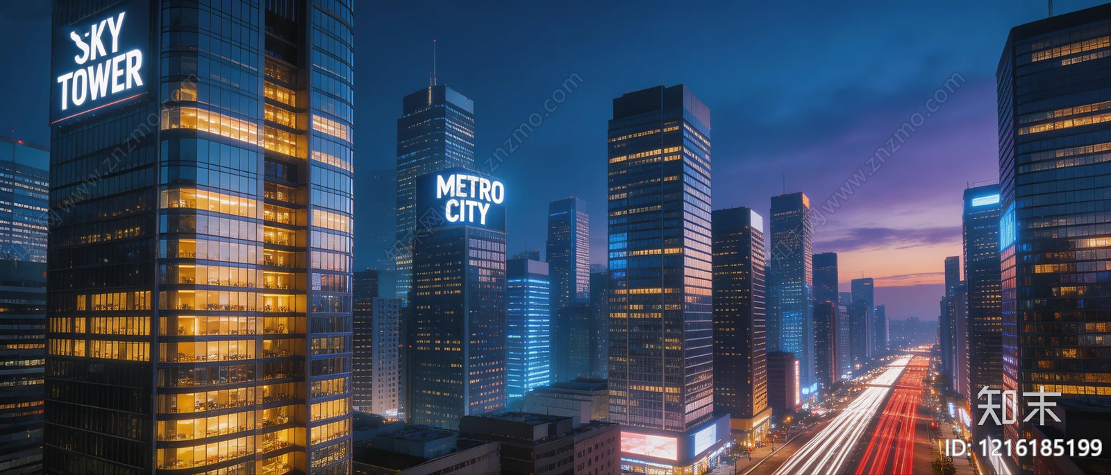 现代城市HDR贴图下载【ID:1216185199】