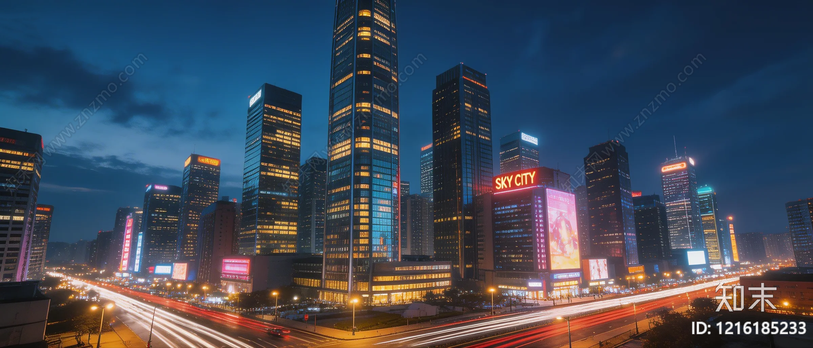 现代城市HDR贴图下载【ID:1216185233】