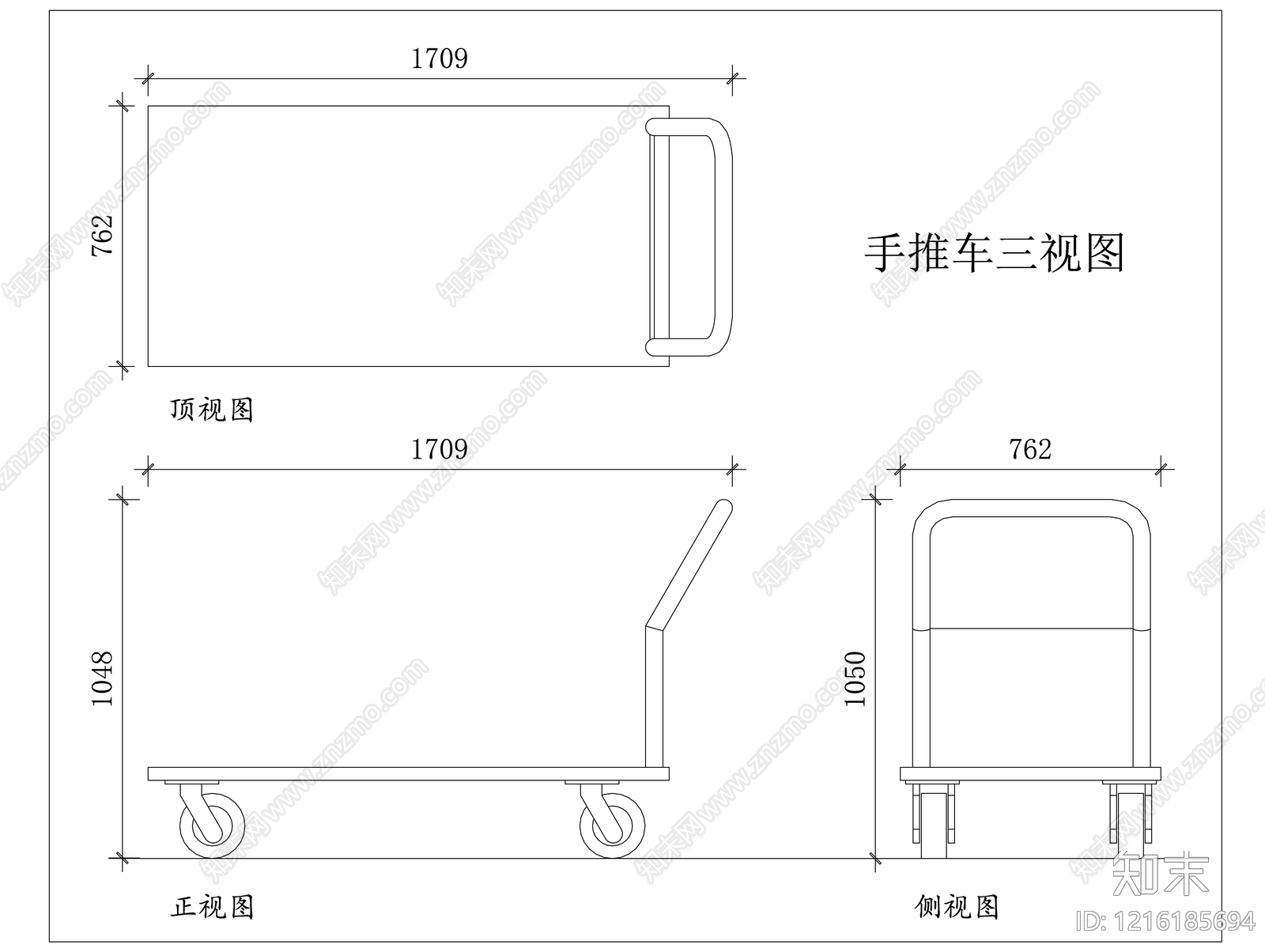 现代五金管件cad施工图下载【ID:1216185694】
