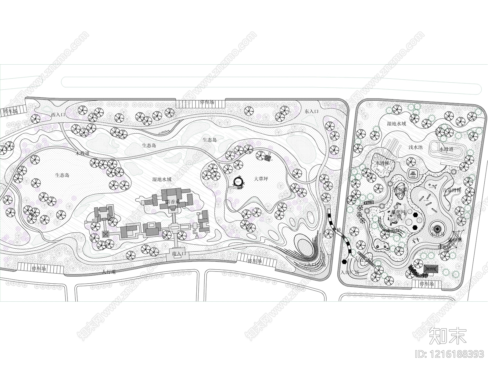 儿童公园施工图下载【ID:1216188393】