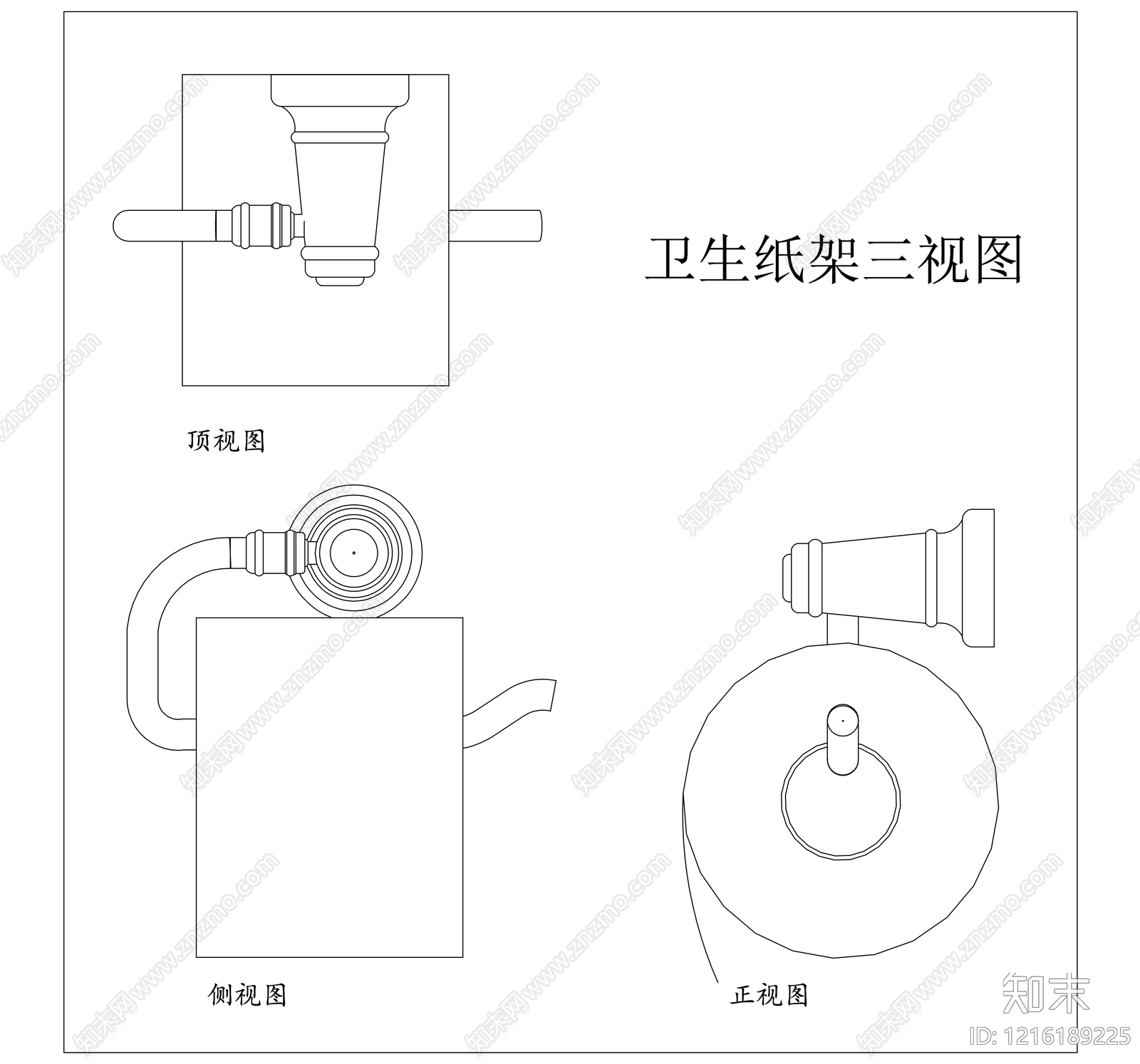 现代综合厨房卫浴设施施工图下载【ID:1216189225】