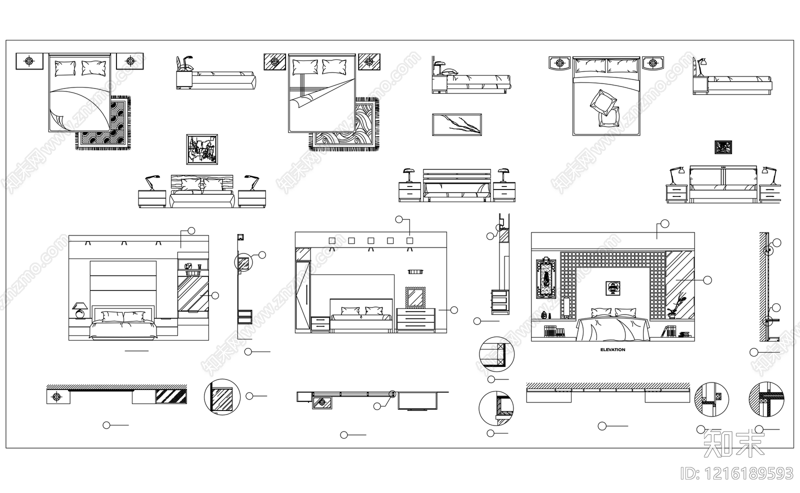 综合家具节点施工图下载【ID:1216189593】
