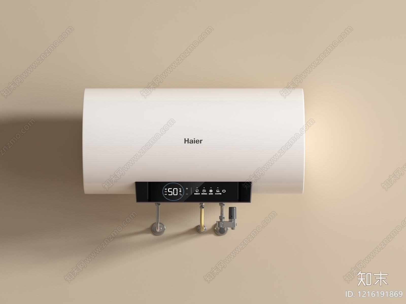 现代简约热水器3D模型下载【ID:1216191869】