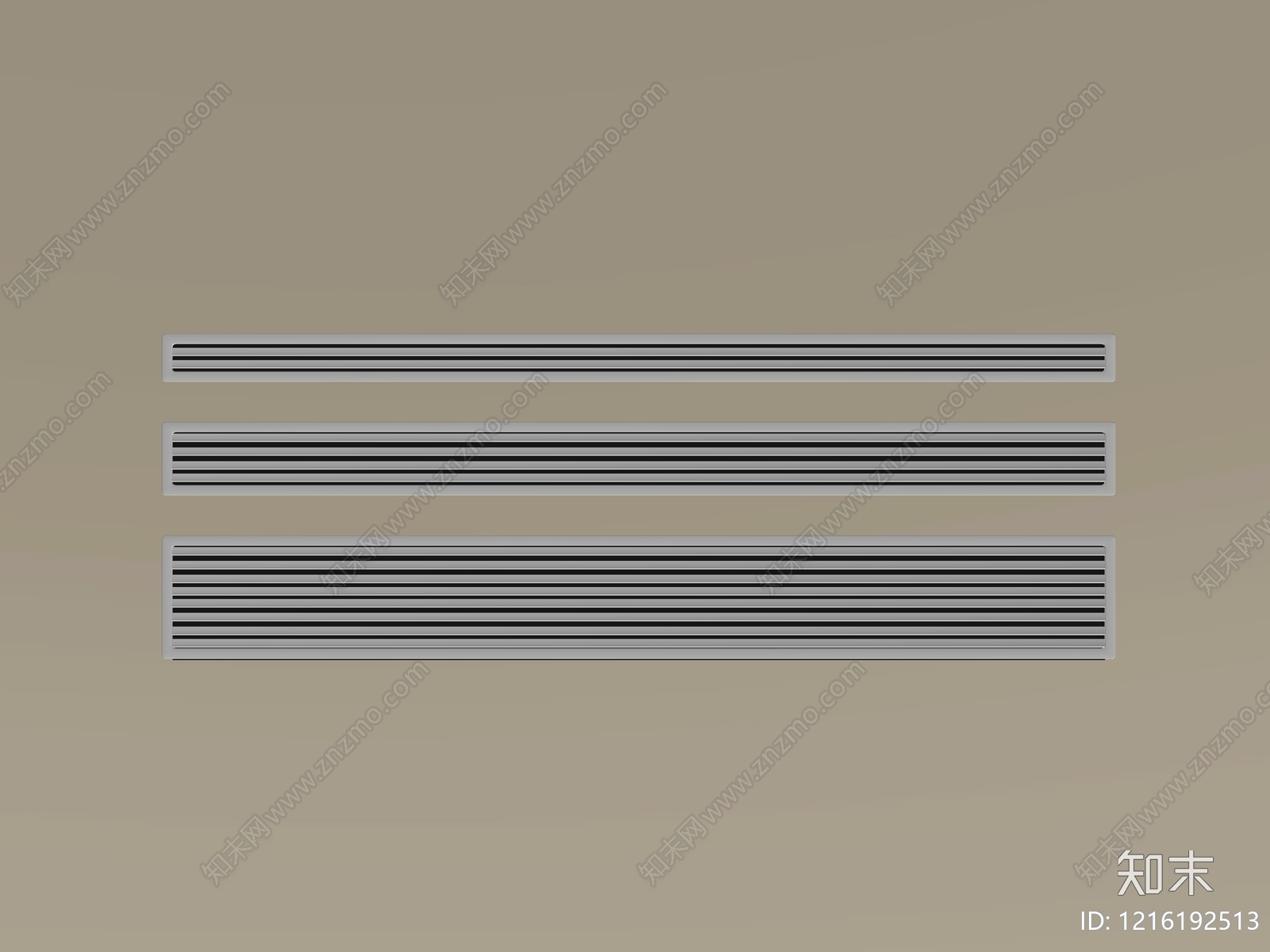 极简空调出风口SU模型下载【ID:1216192513】