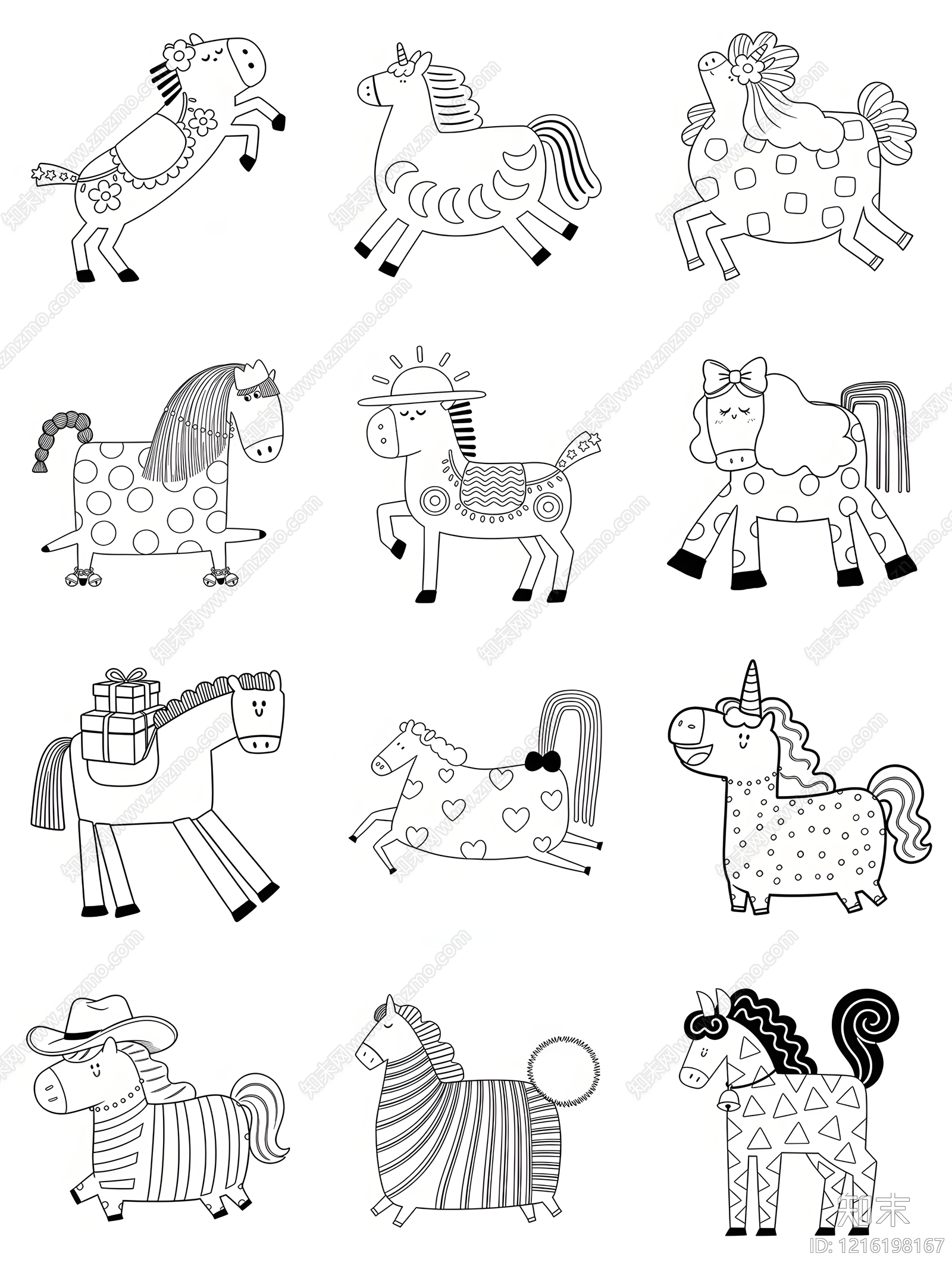 现代动物施工图下载【ID:1216198167】