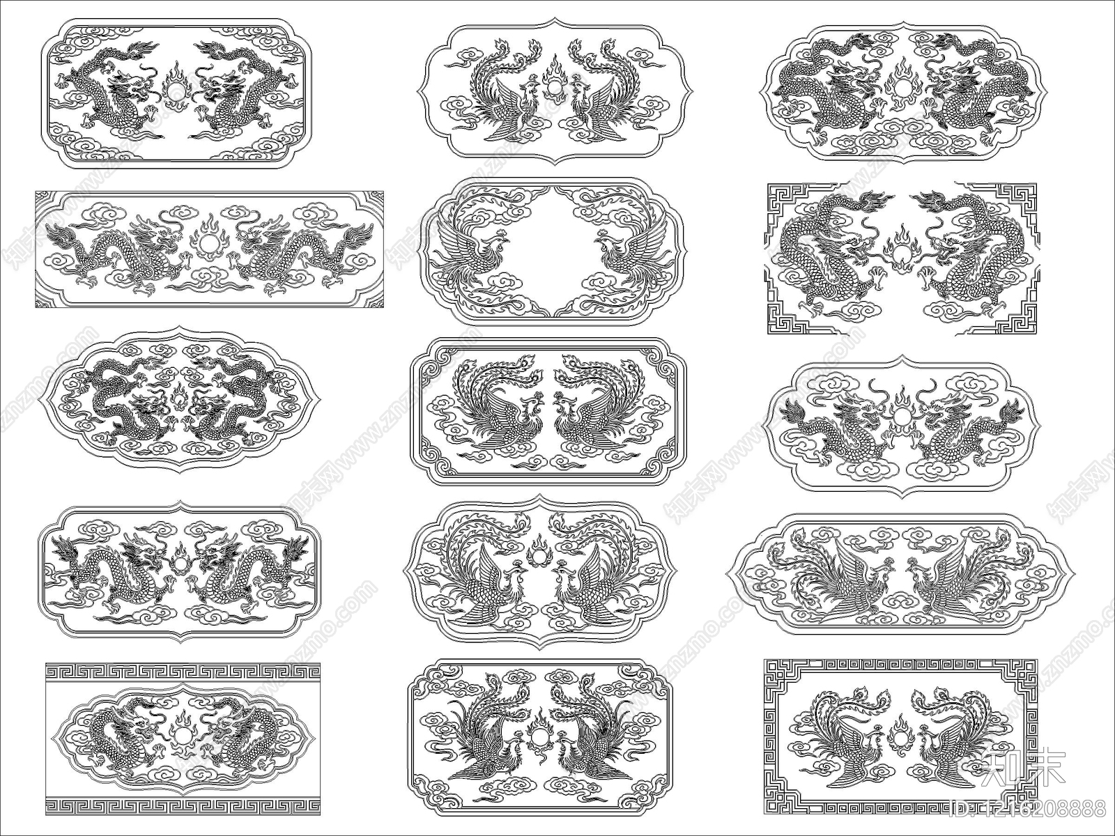 雕花施工图下载【ID:1216208888】
