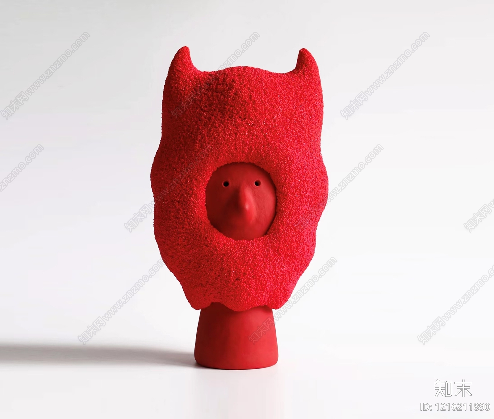 现代艺术雕塑雕塑摆件3D模型下载【ID:1216211890】