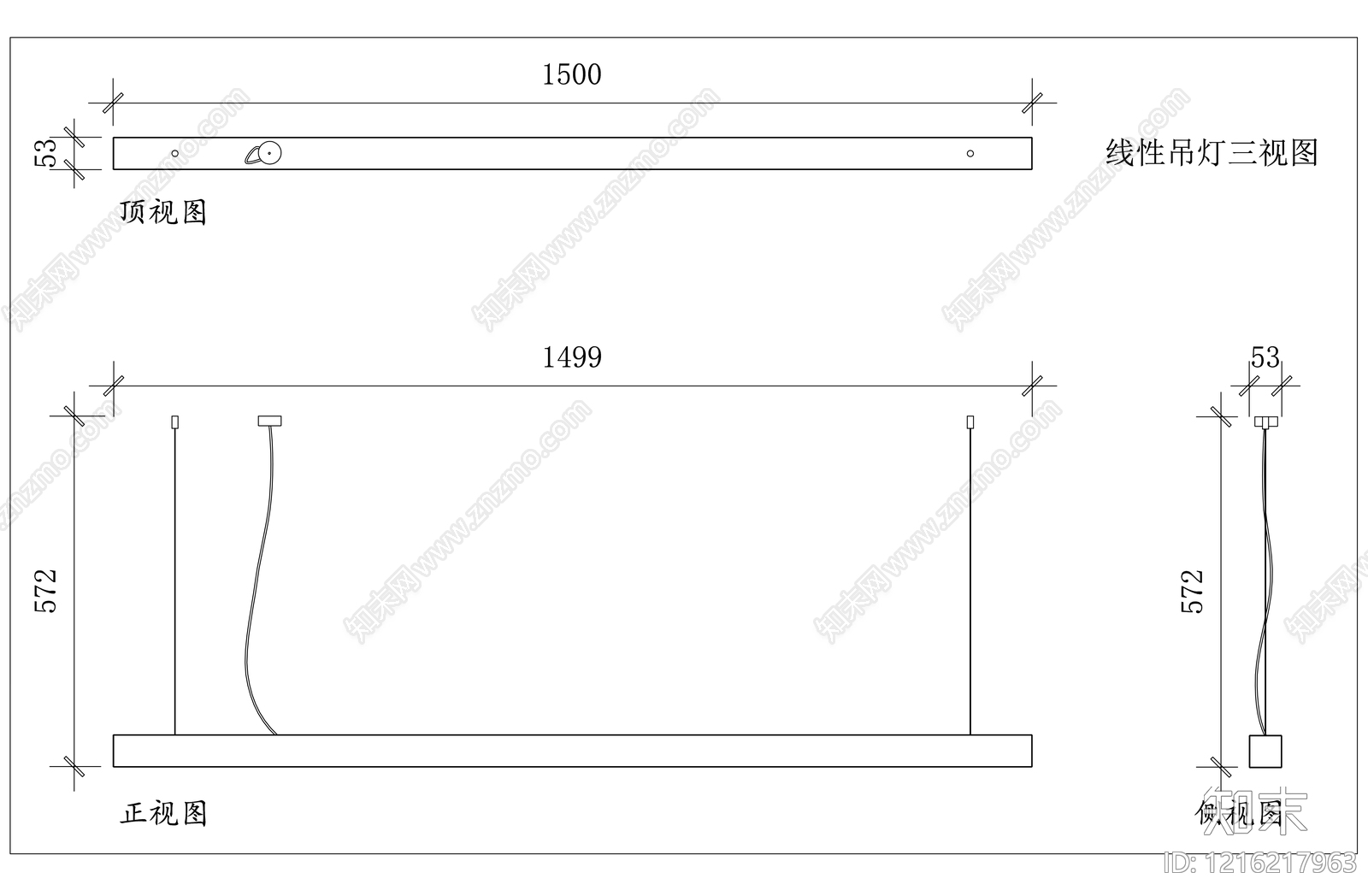 现代灯具图库施工图下载【ID:1216217963】