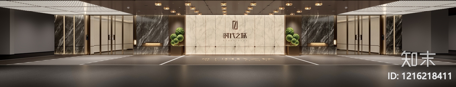现代轻奢其他通用空间3D模型下载【ID:1216218411】