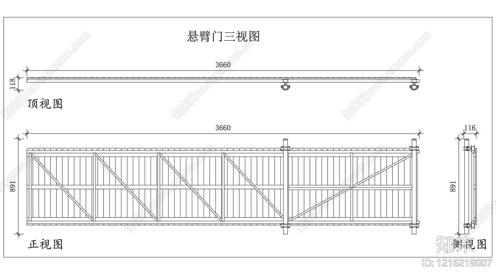 特种门窗CAD图纸