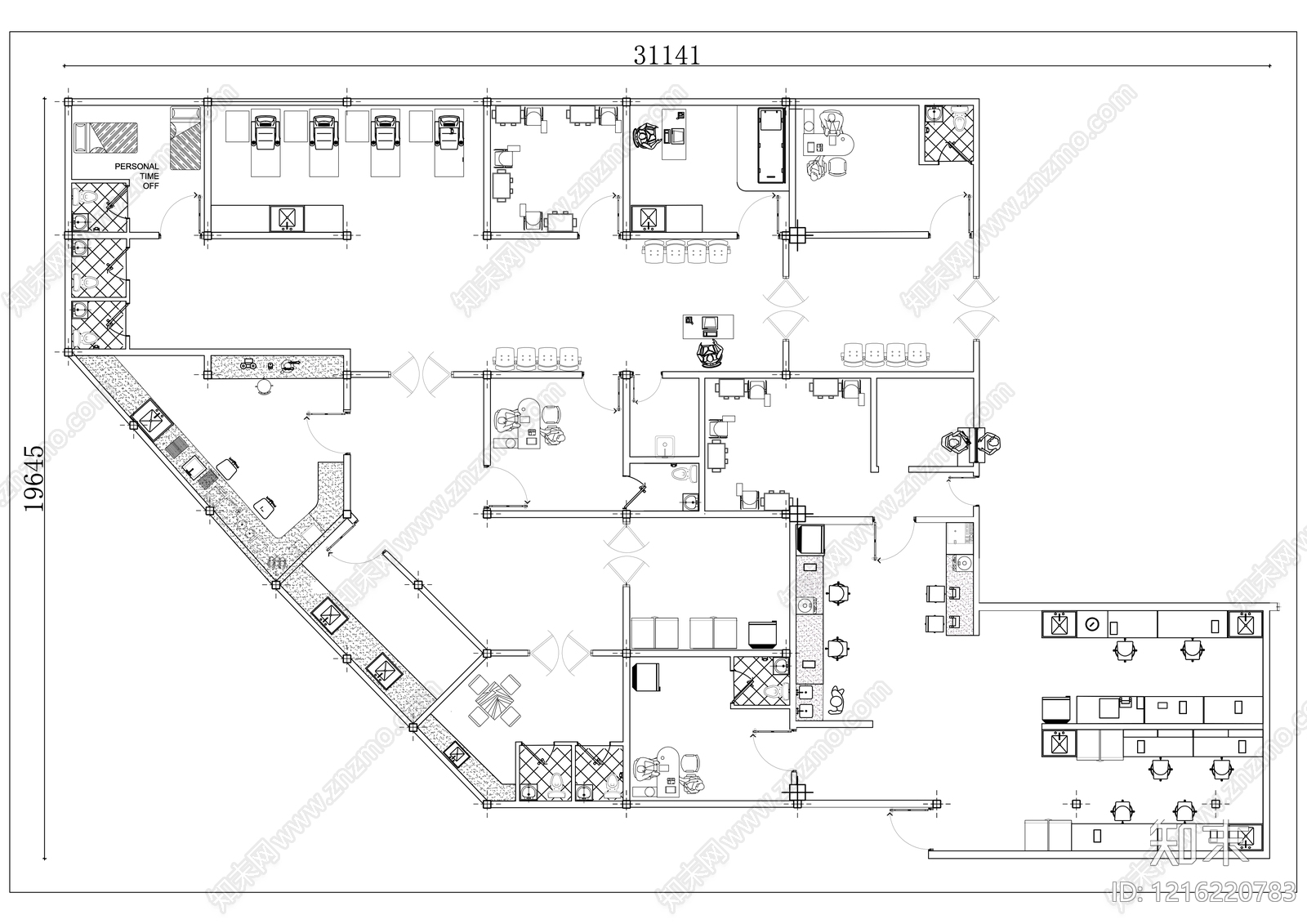 工装平面图施工图下载【ID:1216220783】