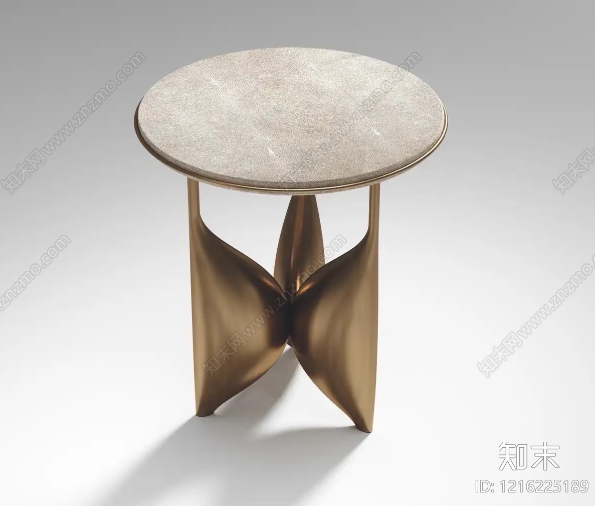 现代轻奢边几3D模型下载【ID:1216225189】