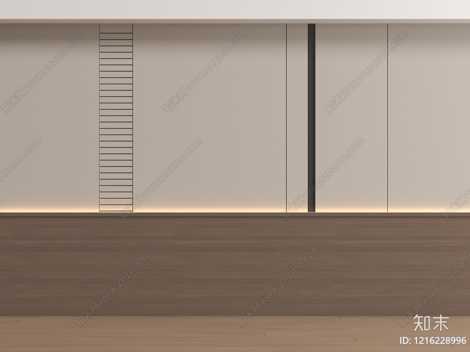 现代背景墙SU模型下载【ID:1216228996】