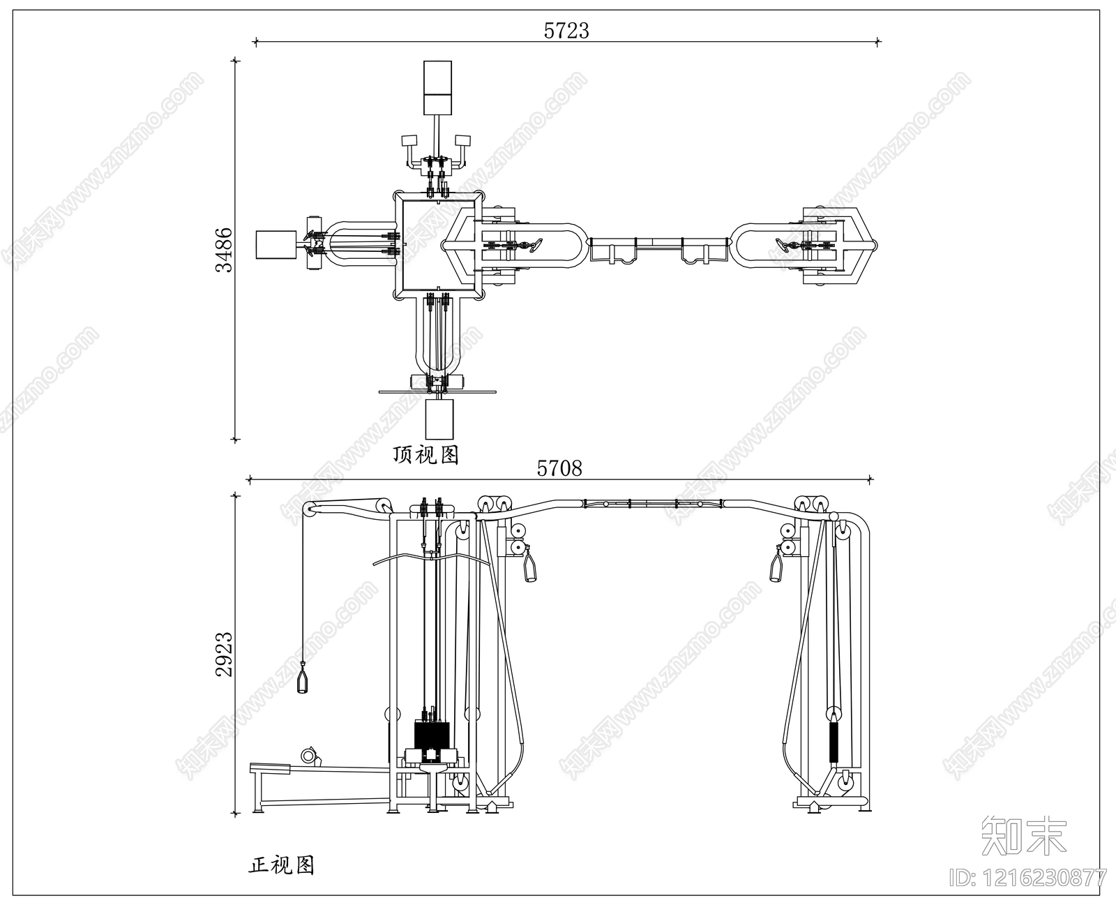 现代运动器材施工图下载【ID:1216230877】