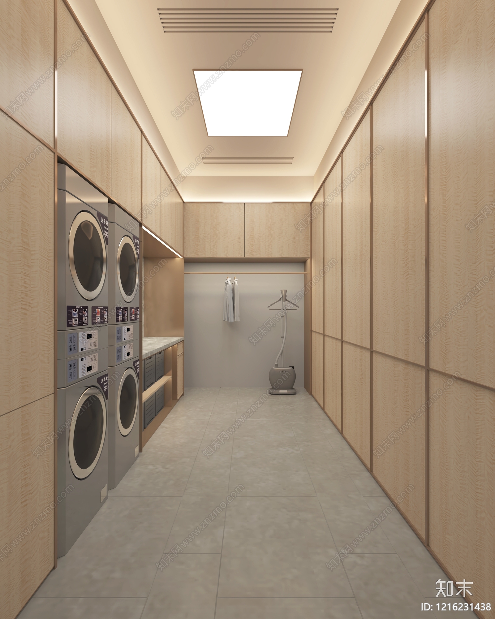 原木风酒店3D模型下载【ID:1216231438】