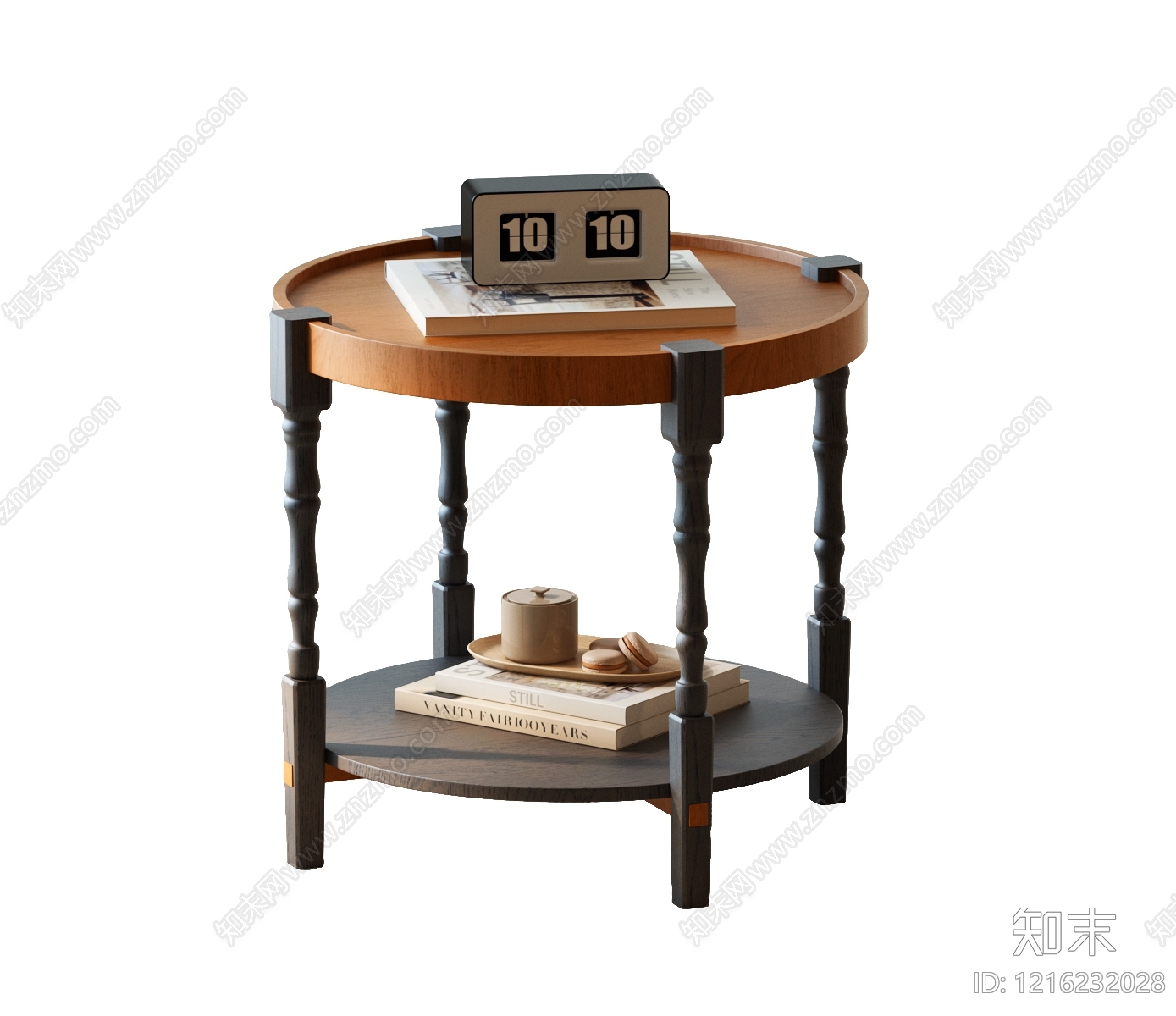 中古风边几3D模型下载【ID:1216232028】