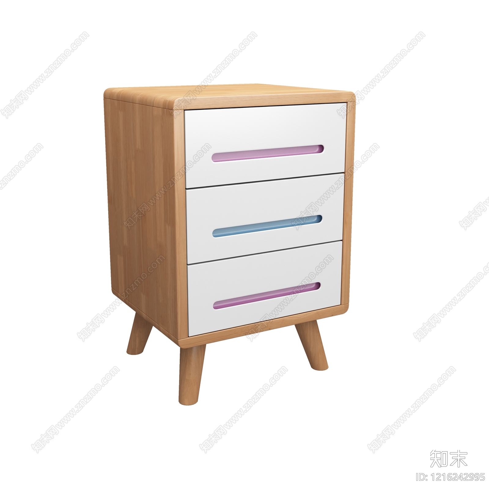 北欧斗柜3D模型下载【ID:1216242995】