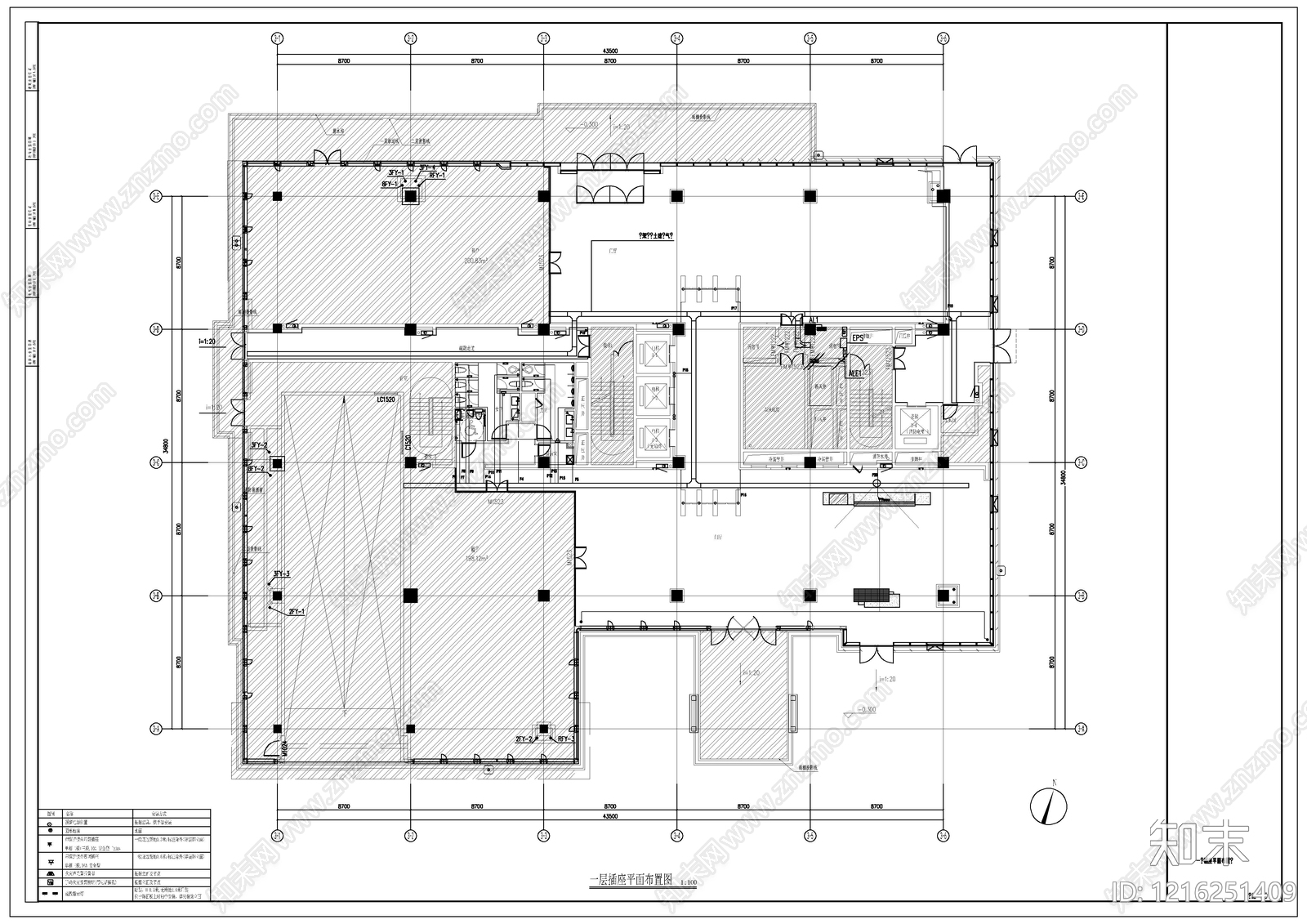电气图cad施工图下载【ID:1216251409】