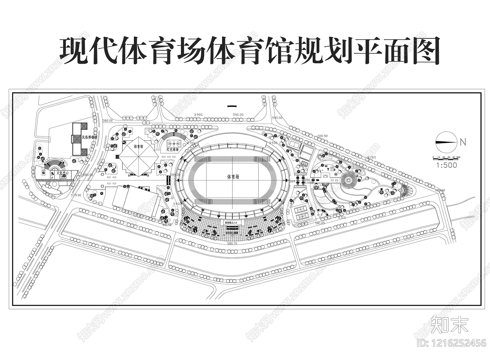 景观规划施工图下载【ID:1216252456】