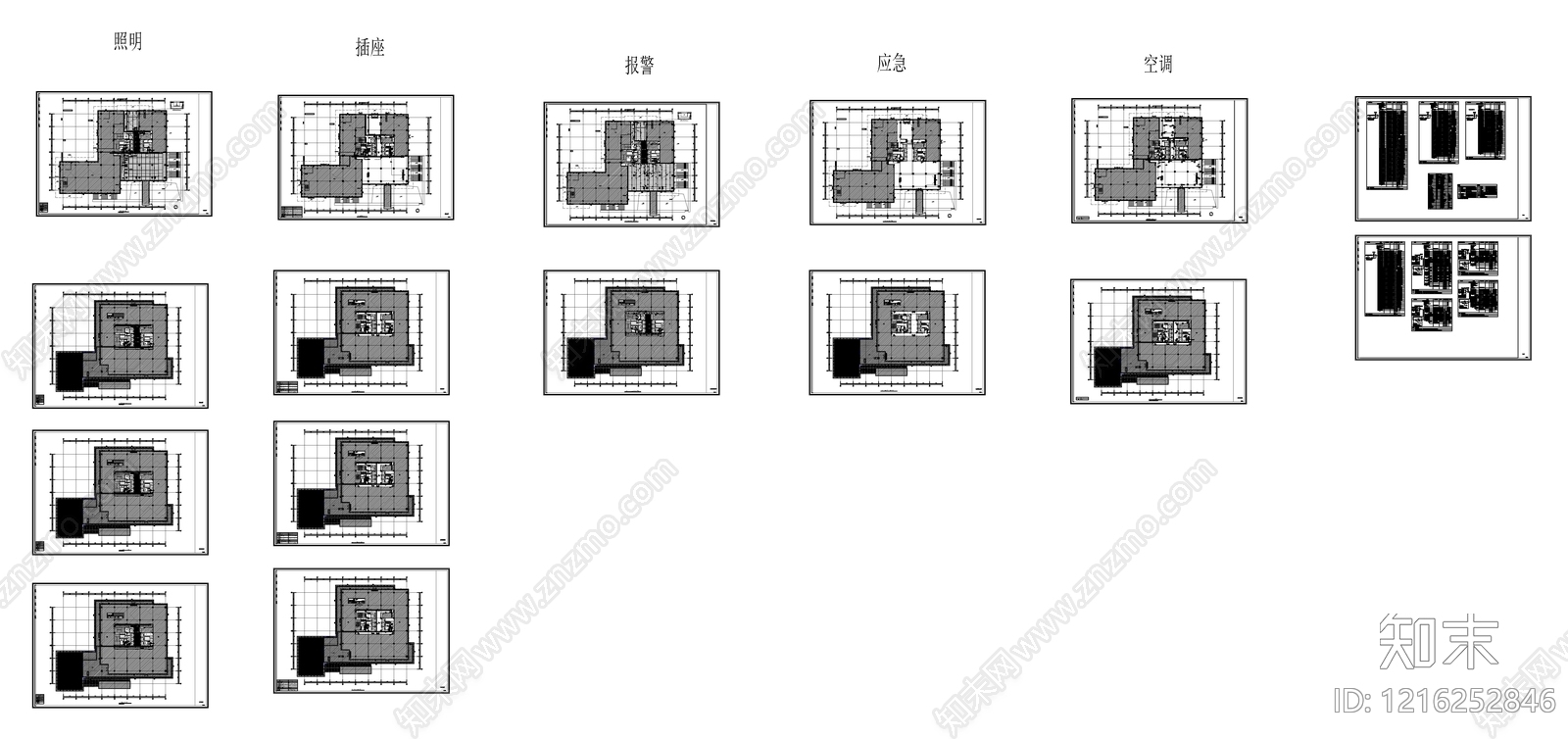 照明系统施工图下载【ID:1216252846】