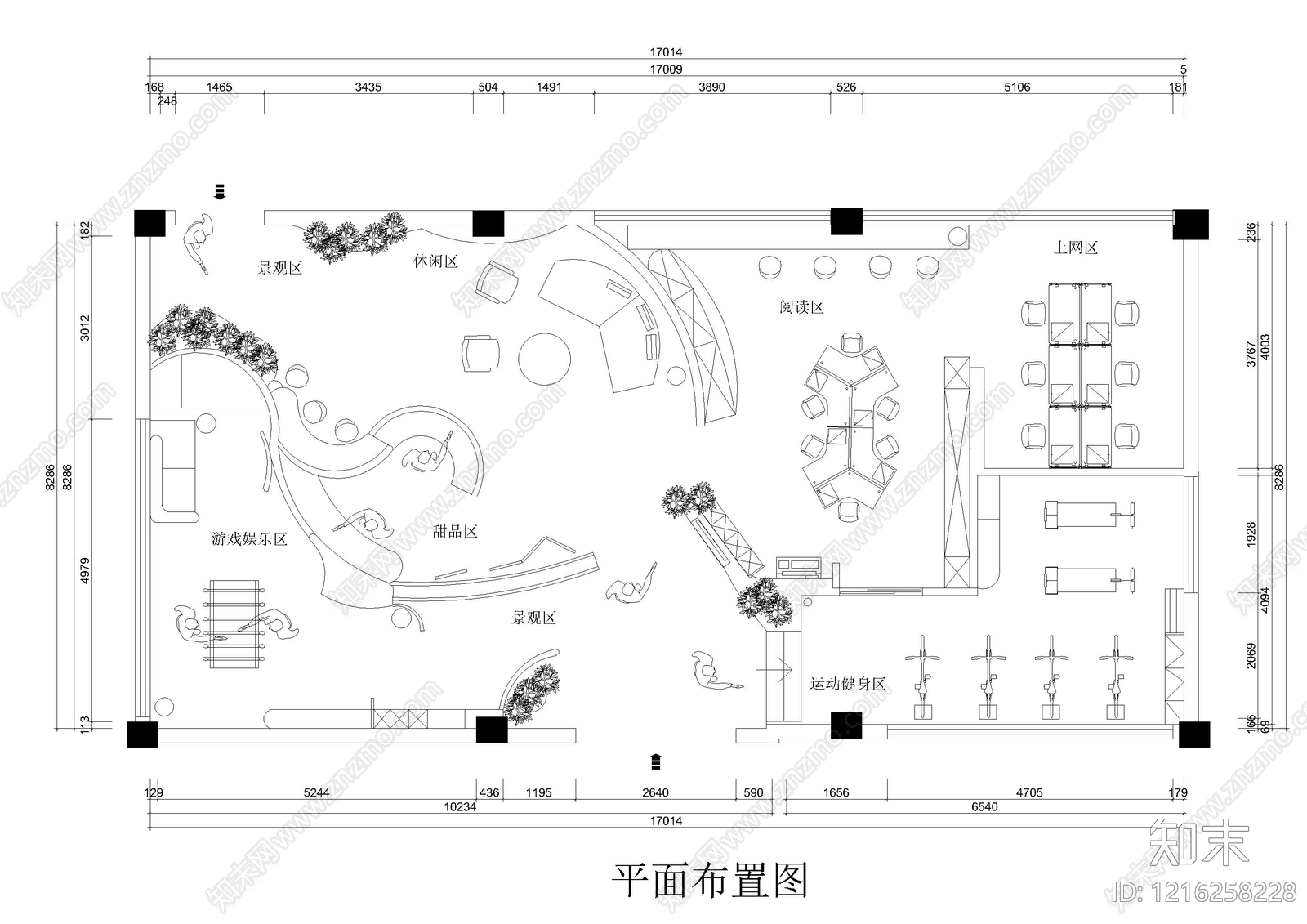 工装平面图施工图下载【ID:1216258228】