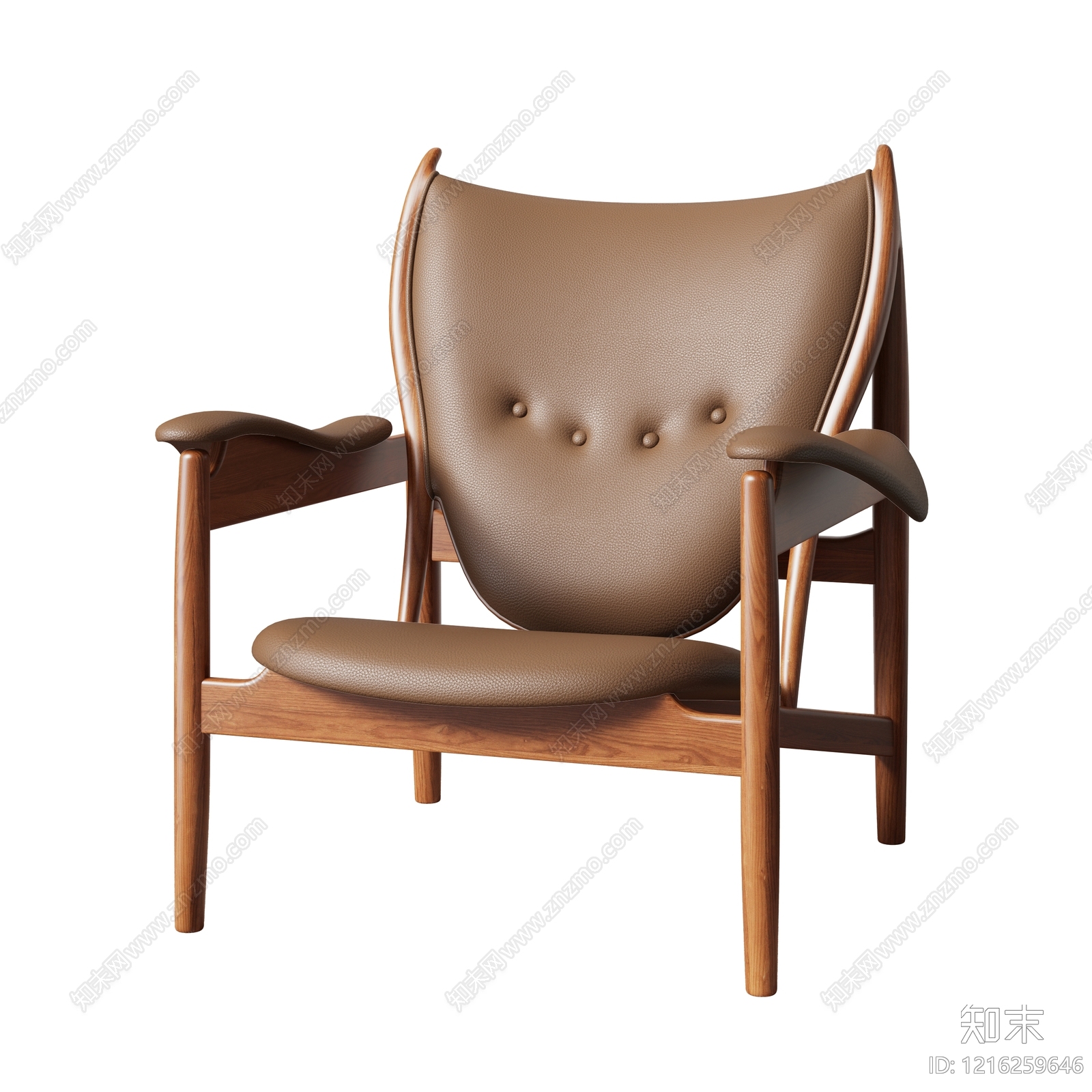 中古风休闲椅3D模型下载【ID:1216259646】