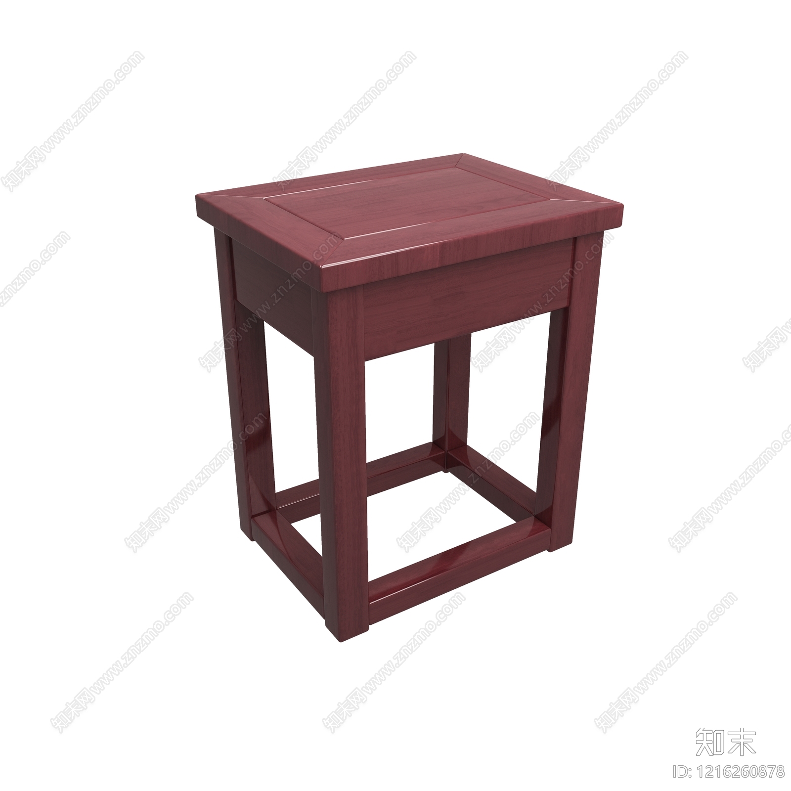 新中式边几3D模型下载【ID:1216260878】