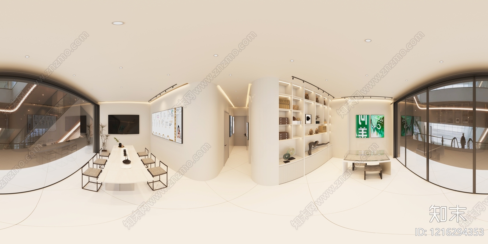 现代简约门头3D模型下载【ID:1216294353】