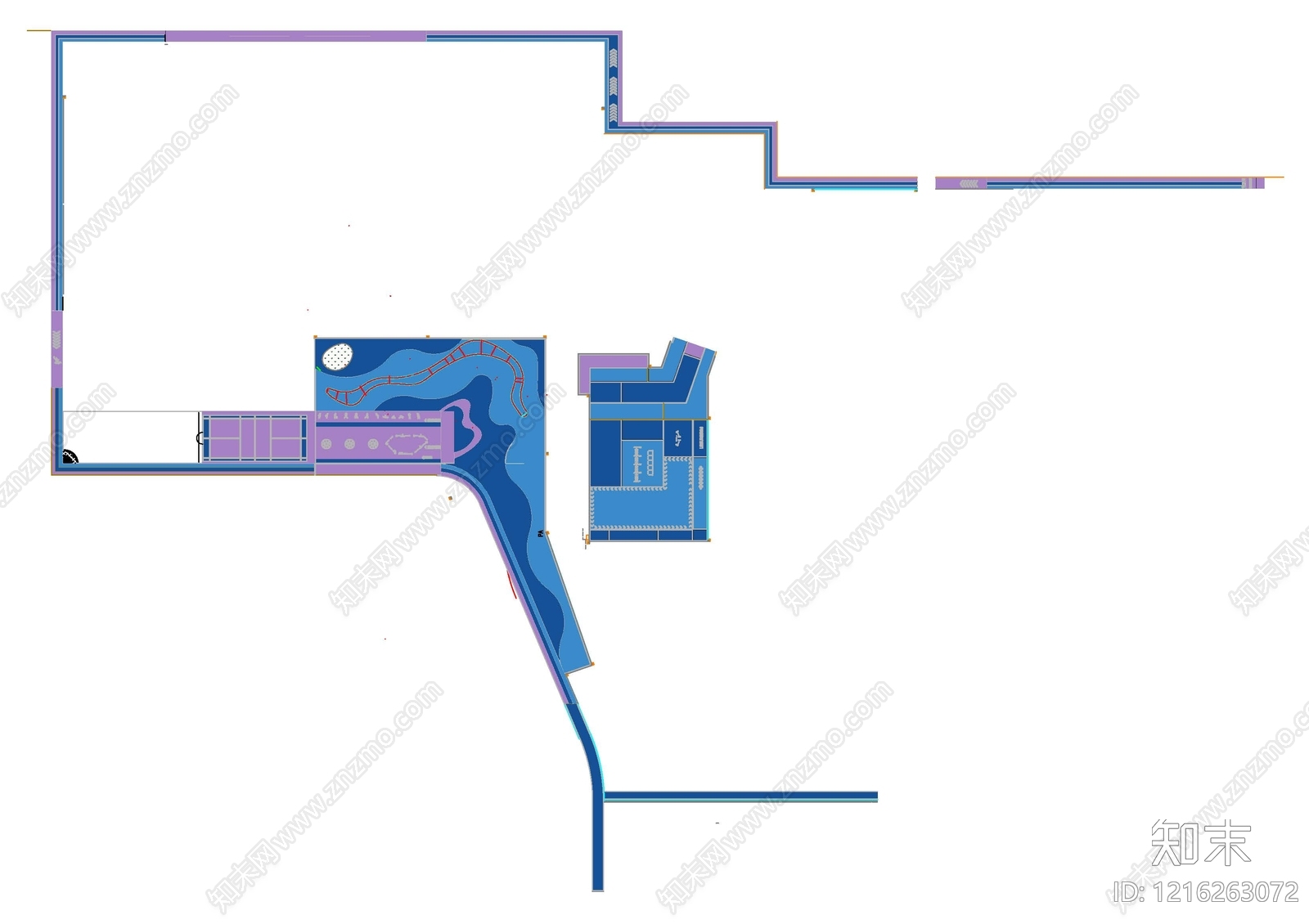 社区健身区施工图下载【ID:1216263072】