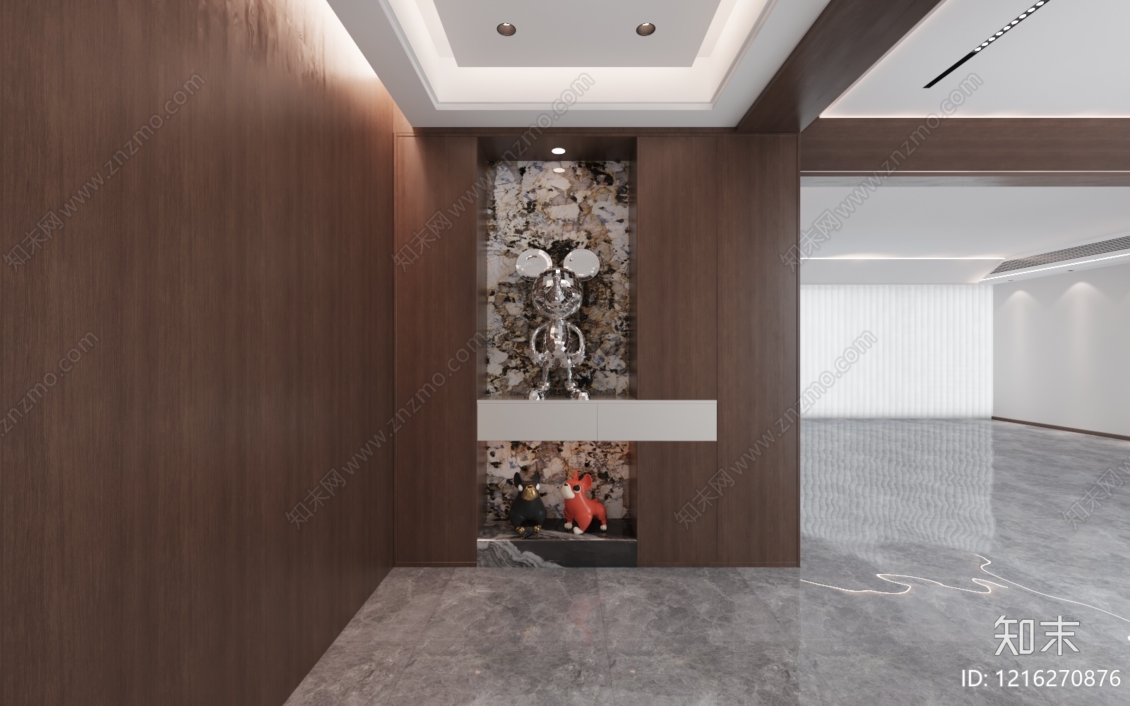 现代简约办公室3D模型下载【ID:1216270876】