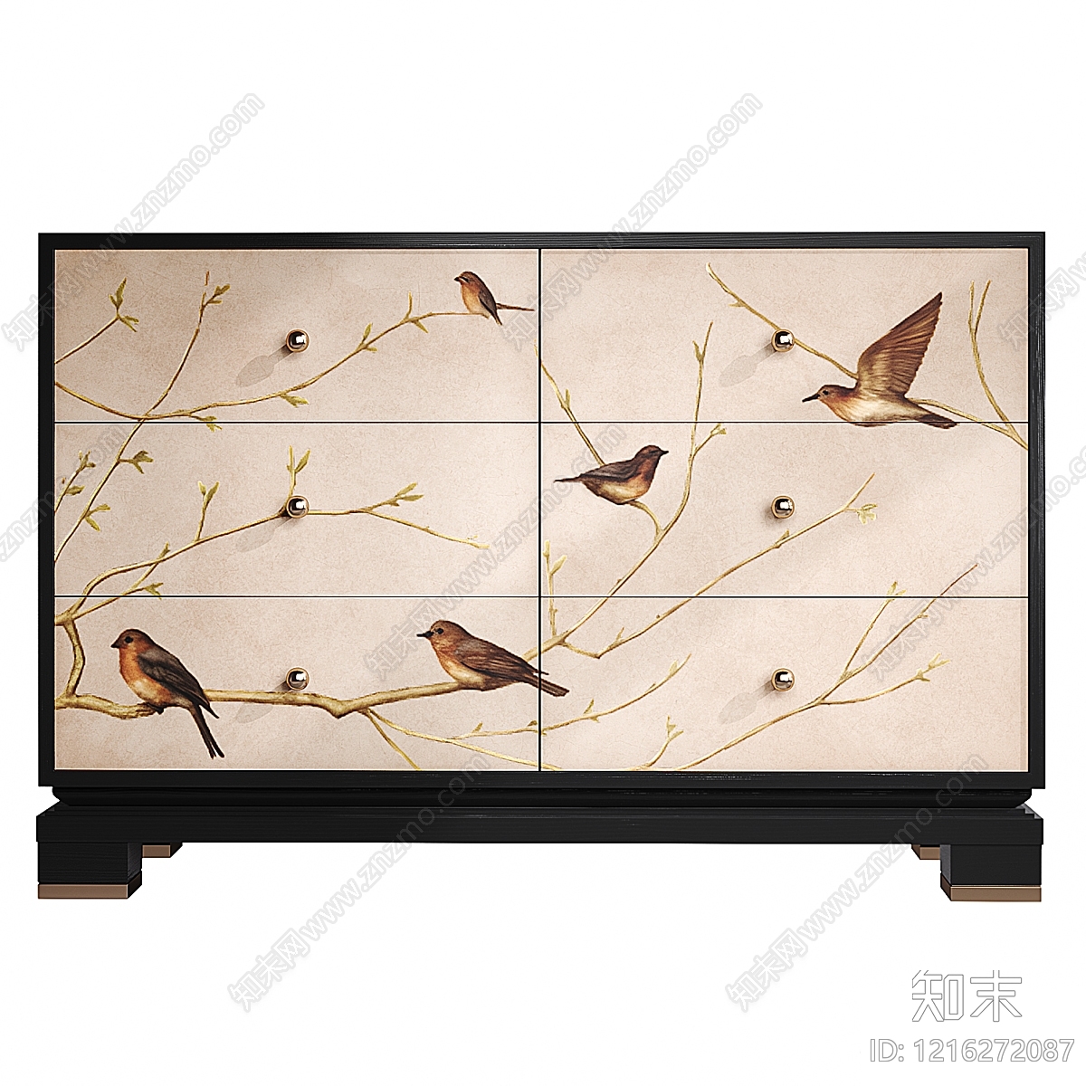 新中式斗柜SU模型下载【ID:1216272087】