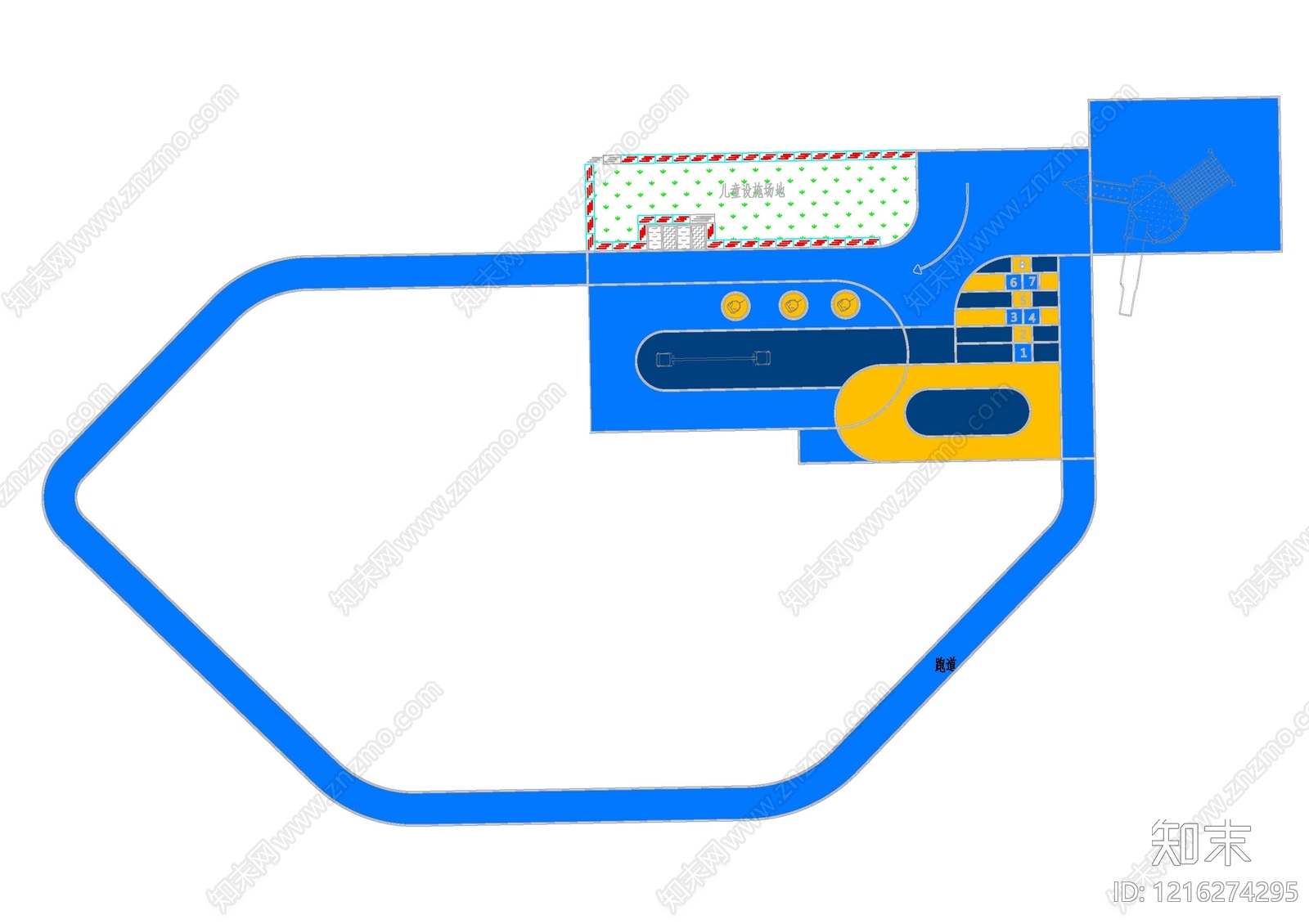 社区儿童区施工图下载【ID:1216274295】