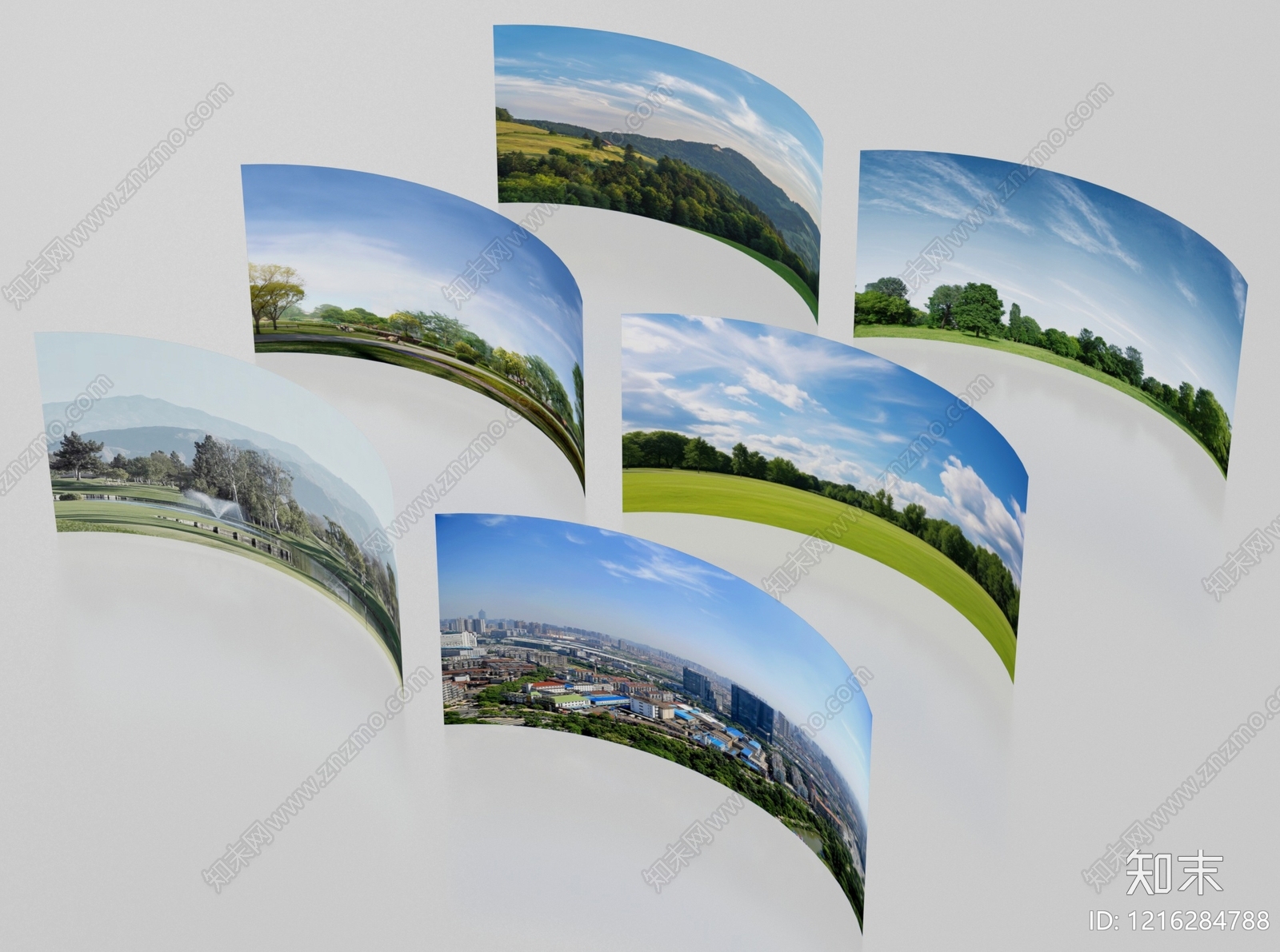 现代主义景观其他景观3D模型下载【ID:1216284788】