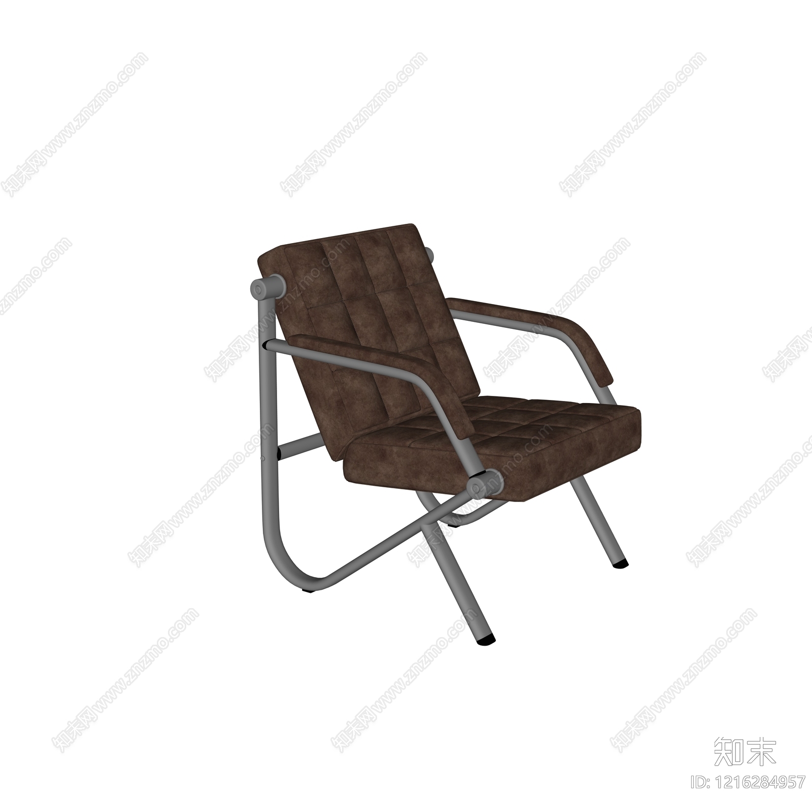 现代简约休闲椅SU模型下载【ID:1216284957】