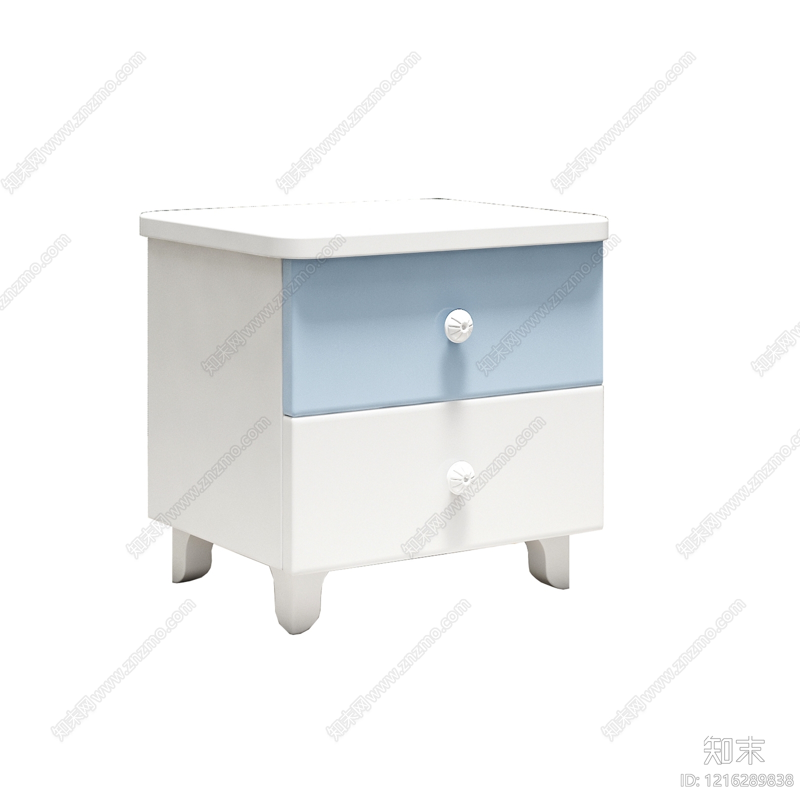 北欧床头柜3D模型下载【ID:1216289838】