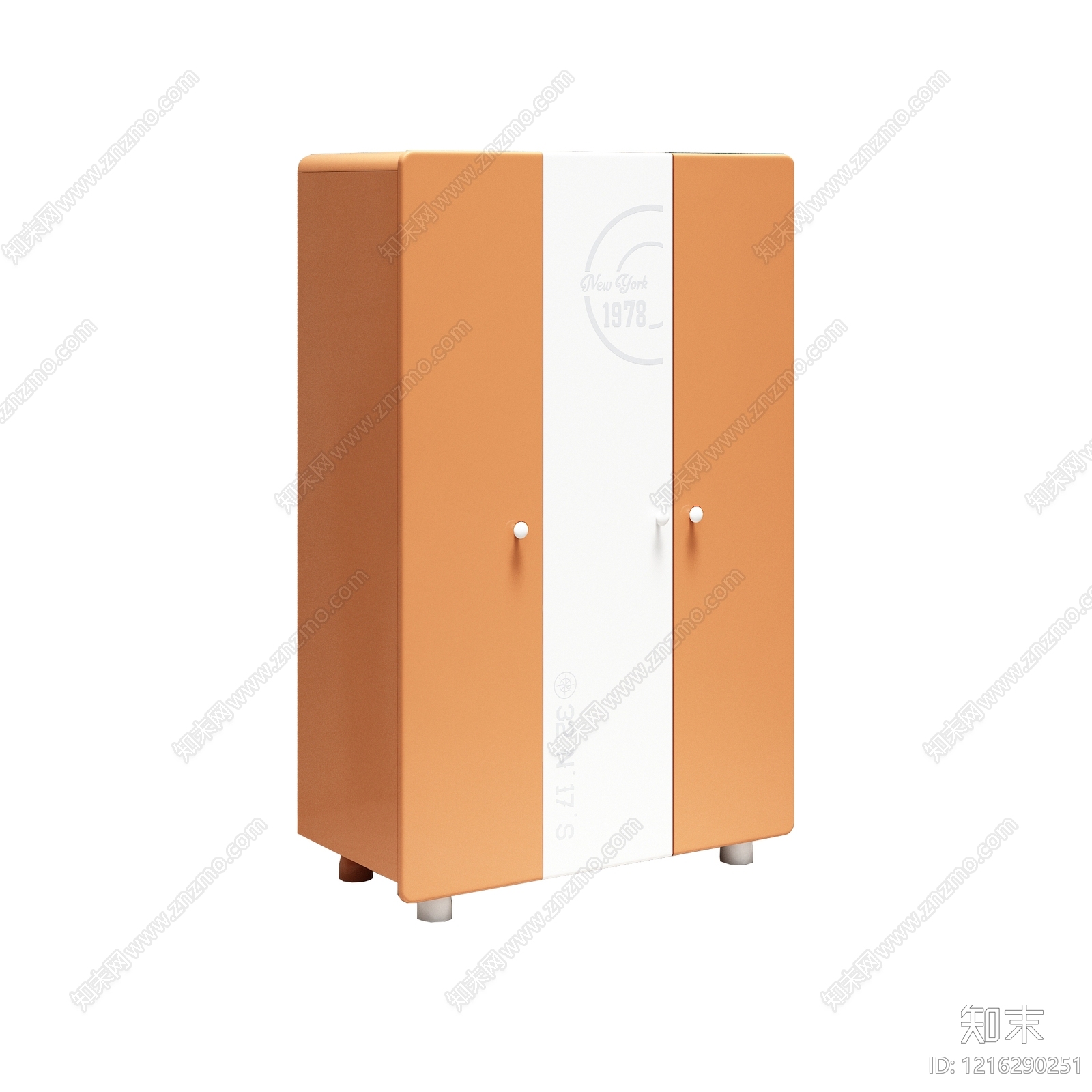 现代简约衣柜3D模型下载【ID:1216290251】