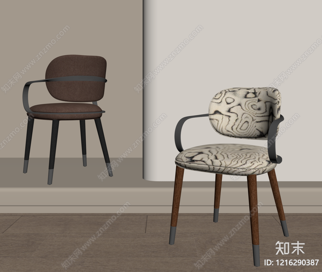 现代简约躺椅SU模型下载【ID:1216290387】